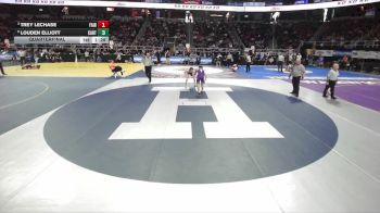 I-138 lbs Quarterfinal - Trey Lechase, Fairport vs Louden Elliott, Carthage