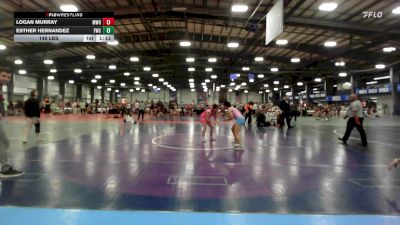 145 lbs Rr Rnd 2 - Logan Murray, MetroWest United vs Esther Hernandez, Wrecking Crew Dream Crushers