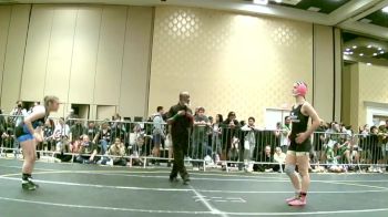 123 lbs Round Of 16 - Katherine Love, Royalty WC vs Savanna Porter, Black Flag Wr Ac