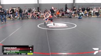 77 lbs Quarterfinal - Thomas Bagley, Port Angeles Wrestling Club vs Keldan Thompson, Elma Wrestling Club