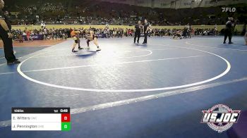 106 lbs Consi Of 8 #2 - Easton Witters, Cowboy Wrestling Club vs Joseph Pennington, Chickasha Wrestling