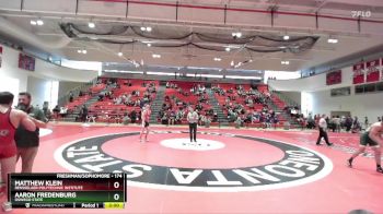 174 lbs Cons. Round 5 - Aaron Fredenburg, Oswego State vs Matthew Klein, Rensselaer Polytechnic Institute