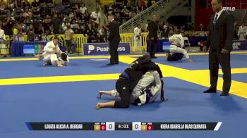 Kiera Isabella Blas Quinata vs Louiza Alicia A. Beggar 2025 World Jiu-Jitsu IBJJF Championship