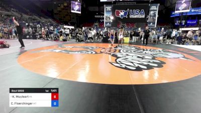 120 lbs Rnd Of 64 - Kavin Muyleart, PA vs Cael Floerchinger, MT