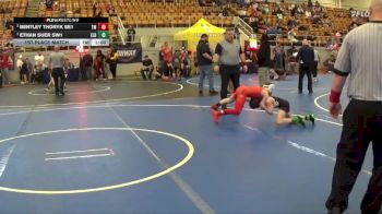 72 lbs 1st Place Match - Ethan Suer SW1, Elder vs Bentley Thoryk SE1, Team Miron
