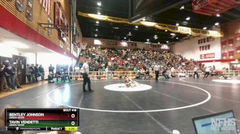 106 lbs Semifinal - Tavin Vendetti, Green River vs Bentley Johnson, Green River