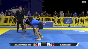 Taj Amir Madison vs Jaime Eliezer Anthony Perez 2025 Pan IBJJF Jiu-Jitsu No-Gi Championship