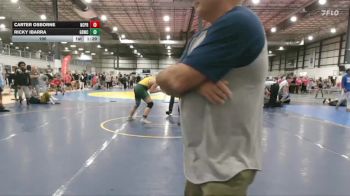 190 lbs Finals (2 Team) - Ricky Ibarra, GREAT BRIDGE WRESTLING CLUB vs Carter Osborne, NC PRIDE