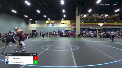 285 lbs Round Of 16 - Frederick Weaver, Liberty vs Elias Khamisy, Penn State WC