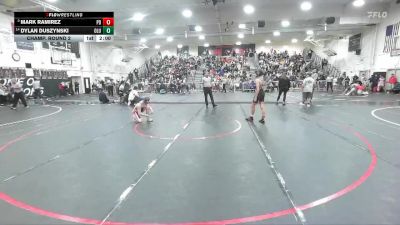 106 lbs Champ. Round 2 - Mark Ramirez, Palm Desert vs Dylan Duszynski, Lutheran/Orange