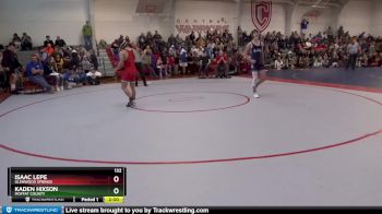132 lbs Champ. Round 2 - Isaac Lepe, Glenwood Springs vs Kaden Hixson, Moffat County