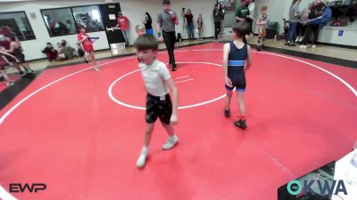 61 lbs Final - Alex Freeman, Muskogee Rougher Youth Wrestling vs Achilles Davie, Salina Wrestling Club