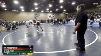 215 lbs Cons. Round 7 - Kai Preisendorf, Redwood vs Emilio Ayala, Kingsburg