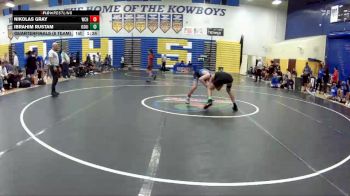 144 lbs Quarterfinals (8 Team) - Ibrahim Rustam, Osceola (Kissimmee) vs Nikolas Gray, Wellington Community Hs