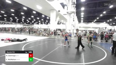 57 lbs Round Of 16 - Noah Domingo, Outlaws WC vs Easton McMahon, Shootbox