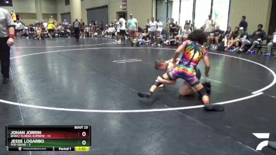 132 lbs Round 2 Champ & Wb (32 Team) - Johan Jorrin, BHWC/ Florida Supreme vs Jesse Logarbo, Pod Squad