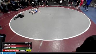 120 lbs Cons. Round 4 - Troy Valentine, Lake Stevens vs Jackson Stoops, Tahoma