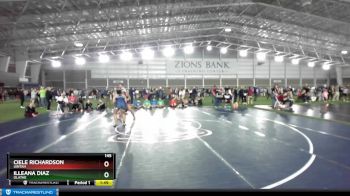 145 lbs Champ. Round 1 - Ciele Richardson, Uintah vs Illeana Diaz, Olathe