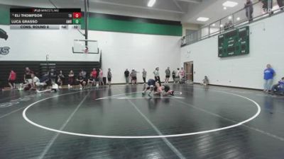 113 lbs Cons. Round 6 - Luca Grasso, AMDG vs Eli Thompson, The Hideout