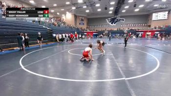 120 lbs Round 3 - Rudy Henninger, Austin Vandegrift vs Brody Pallan, Austin Lake Travis