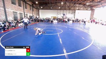 85 lbs Semifinal - Emerson Luxton, Bartlesville Wrestling Club vs Dylan Bilbrey, Division Bell Wrestling