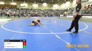 100 lbs Round Of 16 - Lemuel Lustre, Zillah vs Sawyer Greenstreet, Cornerstone Mat Club