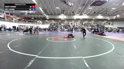 131 lbs Cons. Round 3 - Daizy Gomez, Friends University vs Izzy Levine, Valiant Prep
