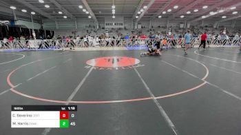 160 lbs Rr Rnd 2 - Connor Severino, Central MD Wrestling Black vs Malachia Harris, CKWA