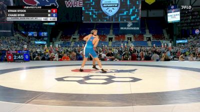 150 lbs Cons. Sub-rd Of 64 - Ethan Stock, OR vs Chase Dyer, OK