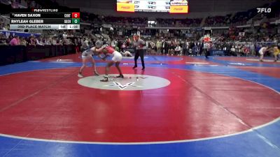 6-7A 120 3rd Place Match - Haven Saxon, Central vs Rhyleah Gleber, Gulf Shores