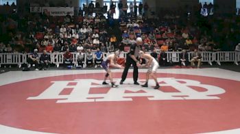 106 lbs 1st Place Match - Colten Calvin, Father Ryan High School vs Dominic Simpson, Montgomery Bell Academy