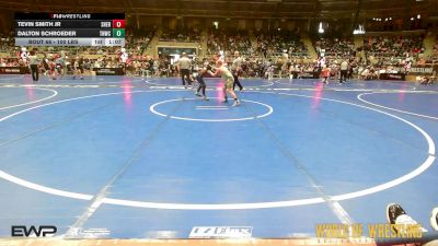 100 lbs Round Of 16 - Tevin Smith Jr, Sherman Challengers vs Dalton Schroeder, Top Notch Wrestling Club