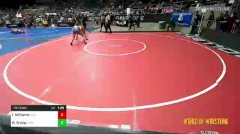 125 lbs 1/4 Finals - Isabella Williams, Ohio Crazy Goats vs Raegan Snider, RPW