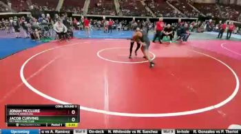 135 lbs Cons. Round 3 - Jonah Mcclure, ReZults Wrestling vs Jacob Curving, Vici Wrestling Club