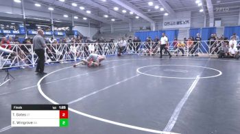 195 lbs Final - Trevyn Gates, UT vs Evan Wingrove, GA