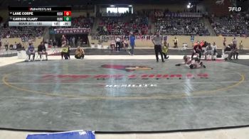 132 lbs Cons. Round 1 - Lane Corpe, Henderson County vs Carson Clary, Oldham County