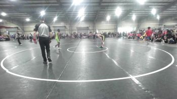 125 lbs Round Of 64 - Gunner Perkins, Westshore Wrestling Club vs Xayvion Phillips, Caravan Kids