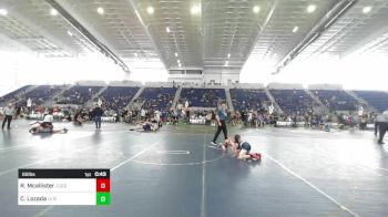 69 lbs Consolation - Rudy Mcallister, Juggernaut WC vs Christian Lozada, LV Bears WC