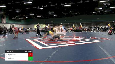 165 lbs Quarterfinal - Salah Tsarni, MD vs Caleb Neal, VA