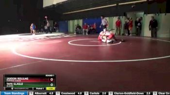 126 lbs Round 1 - Tate Slagle, Algona vs Jaxson Rolilng, Dubuque Senior