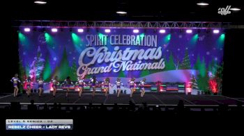 Rebelz Cheer - Lady Revs [2025 L5 Senior - D2] 2025 Spirit Celebration Christmas Grand Nationals