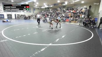 100 lbs Cons. Round 2 - Tiffany Hernandez, Palmdale vs Audrey Ramos, Millikan