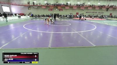 124 A Champ. Round 1 - Rose Kaplan, Indiana Tech vs Ava Rose, Iowa