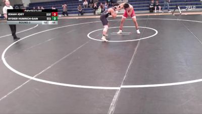 159-164 lbs Round 3 - Izaiah Joey, Scottsbluff vs Rydier Humrich-Sain, Bellevue East