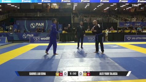 Alex Ygor Talasca vs Gabriel Lau Sena 2026 Pan Jiu Jitsu IBJJF Championship