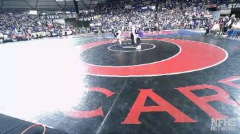 4A 170 lbs Champ. Round 1 - Esteban Sedano, Lake Stevens vs JJ Schoenlein, Skyview