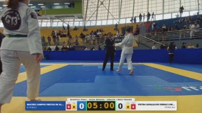 PIETRA GONÇALVES FERRAZ CORRÊA vs BEATRIZ CAMPOS FREITAS DE ALMEID 2026 FPJJ Campeonato Paulista