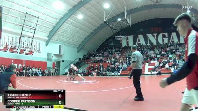 165 lbs Semis & Wb (16 Team) - Cooper Pattison, North Miami vs Tyson Cotner, Rensselaer Central