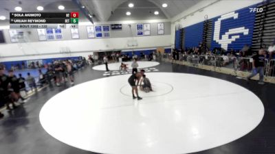 132 lbs Champ. Round 2 - Urijah Reymond, Victor Villians vs Sola Akimoto, North Torrance