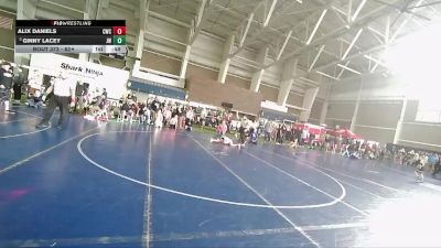 62+ 5th Place Match - Ginny Lacey, Jayhawk Wrestling vs Alix Daniels, Cougars Wrestling Club